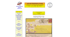 Desktop Screenshot of coloradopostalhistorysociety.com